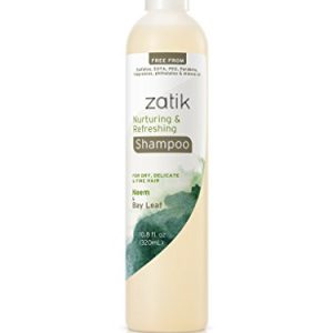 Non-toxic shampoo without phthalates and parabens.