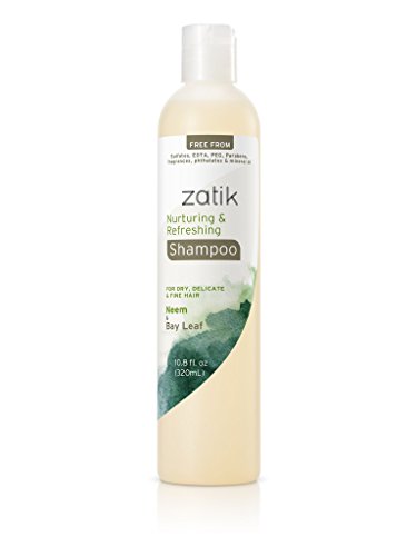 Non-toxic shampoo without phthalates and parabens.