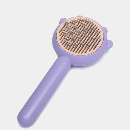 Gentle & Effective Cat Hair Brush for Pet Grooming with Soft Bristles - Image 2