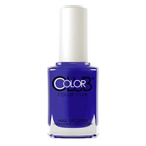 ?Vibrant Blue Nail Polish?