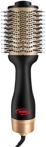 Oval Hair Brush Dryer: 2-in-1 styling tool & dryer.