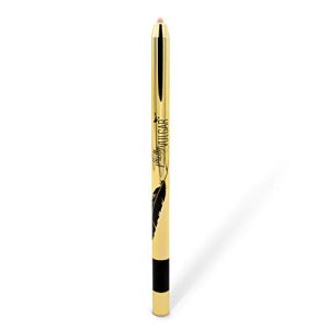Dual-Ended White and Black Eyeliner Pencil for Waterline Application