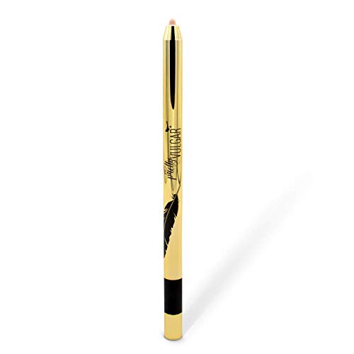 Dual-Ended White and Black Eyeliner Pencil for Waterline Application