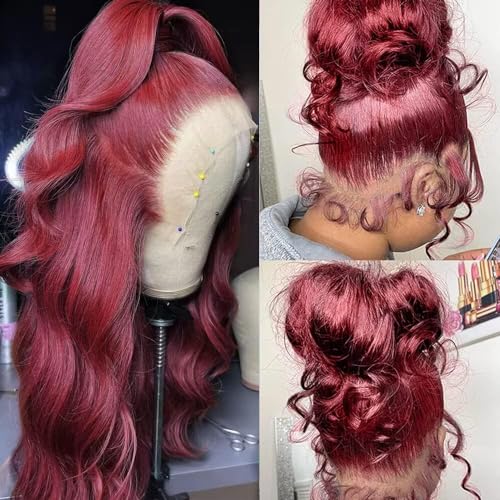 Pre Plucked 360 Lace Wig Human Hair 20 Inch Body Wave Natural Looking