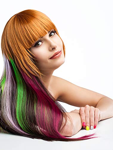 Turquoise Human Hair Extension - Image 5