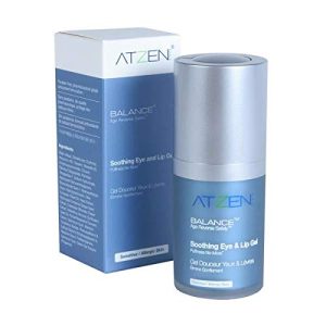 Moisturize under eyes with lip balm.