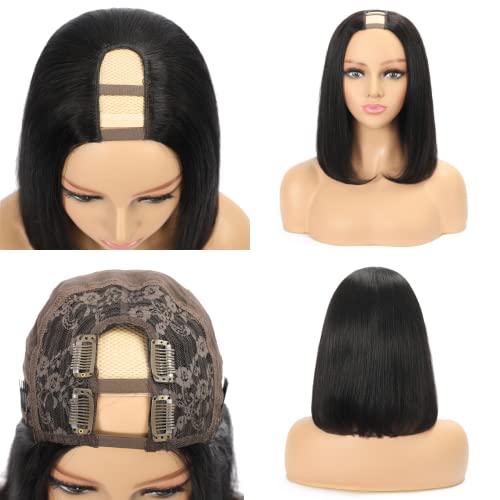 Natural Part Human Hair Wig - Image 4