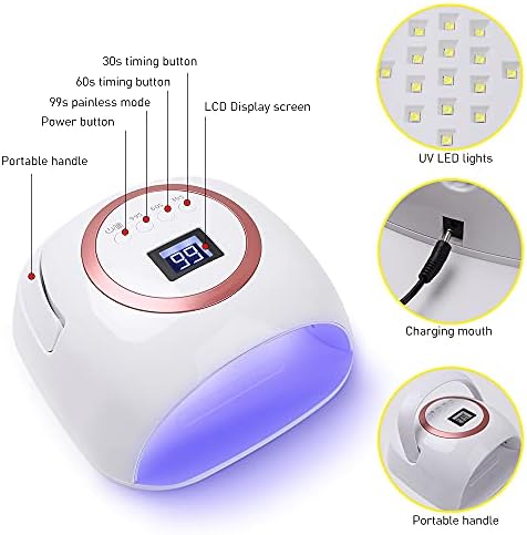 Nail polish light with LED for quick drying. - Image 3