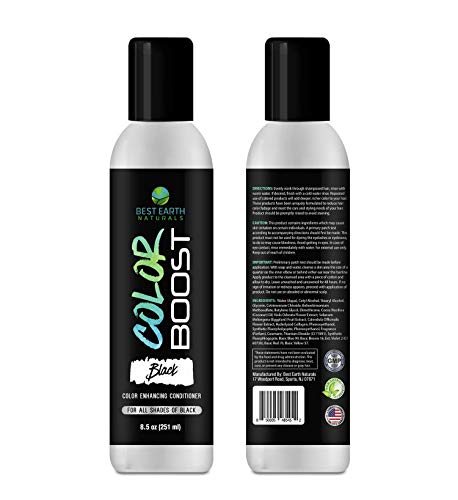 Black hair conditioner made with natural ingredients. - Image 2