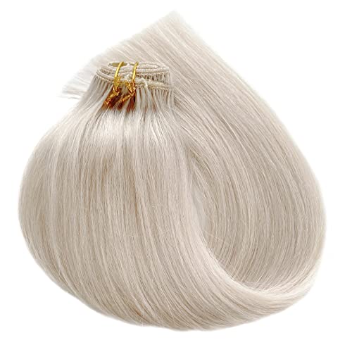 White Clip In Human Hair Extension - Image 6