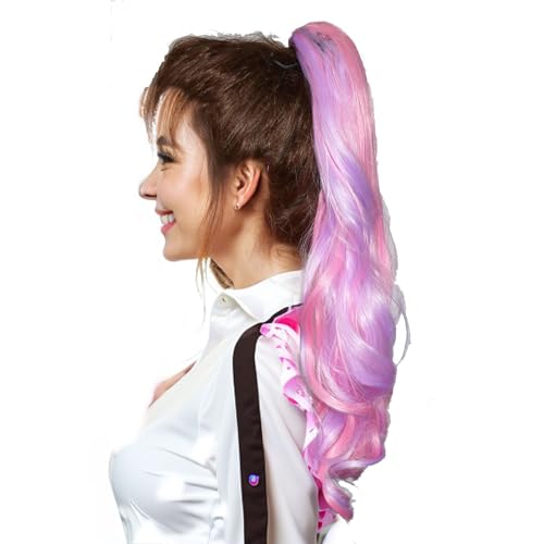 Human hair drawstring ponytail for easy, stylish hairdos. - Image 3