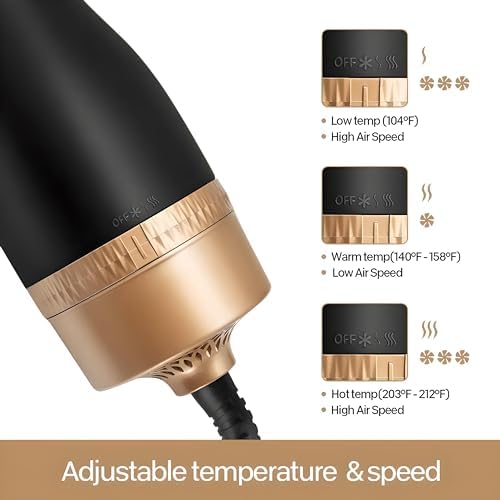 Oval Hair Brush Dryer: 2-in-1 styling tool & dryer. - Image 5