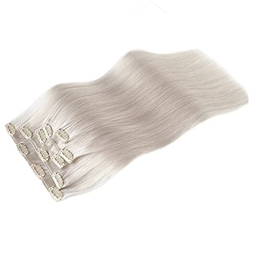 White Clip In Human Hair Extension - Image 7