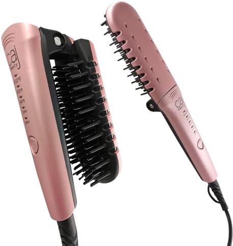 1.5 Inch Ceramic Tourmaline Smoothing and Straightening Heat Styling Hair Brush