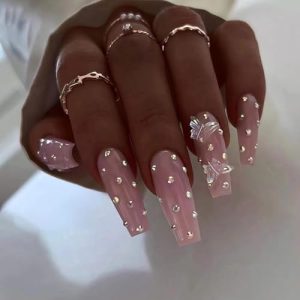 12 Trendy Long Gel Nail Design Stickers for Stylish Looks