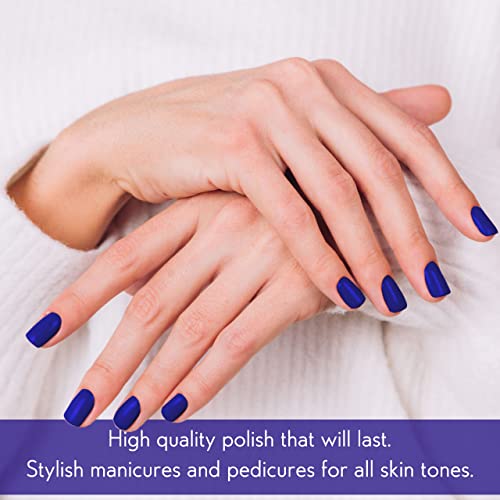 ?Vibrant Blue Nail Polish? - Image 2