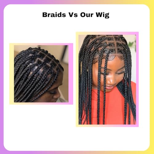 100% Human Hair Knotless Box Braids for Natural Look and Comfortable Wear - Image 5