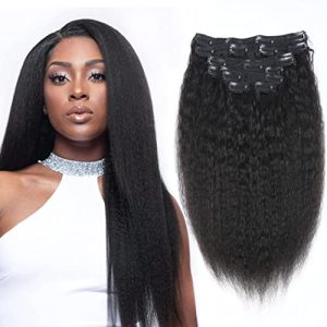 Yaki Clip In Human Hair Extension