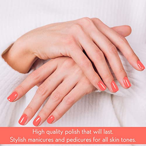 All-Day Wear Long-Lasting Nail Polish, Multiple Colors and Finishes, 0.5 oz - Image 2