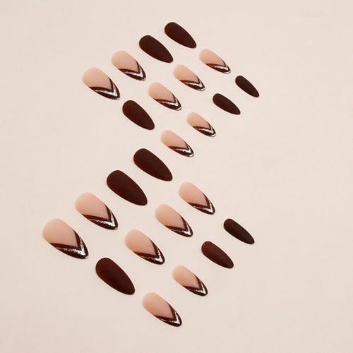 Red Matte Acrylic Nails 24 Piece Set for Durable Manicure - Image 4