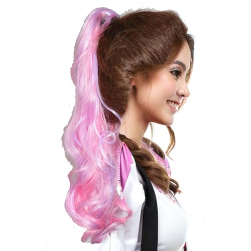 Human hair drawstring ponytail for easy, stylish hairdos. - Image 8