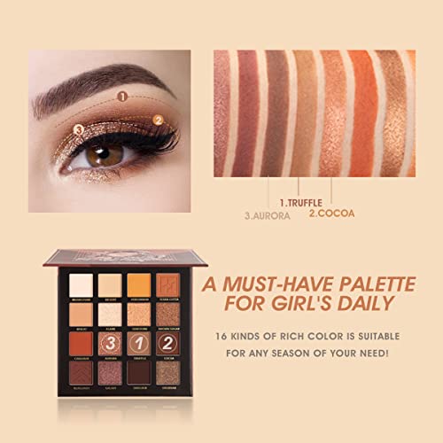 Bold Red Eye Makeup Look - Image 3