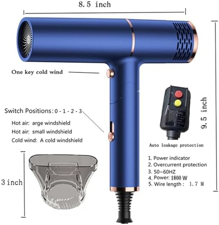 Compact hair dryer for travel convenience. - Image 7