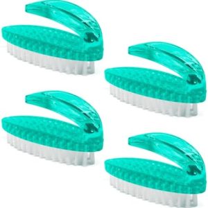 Disposable nail polish brushes for easy application and cleanup.