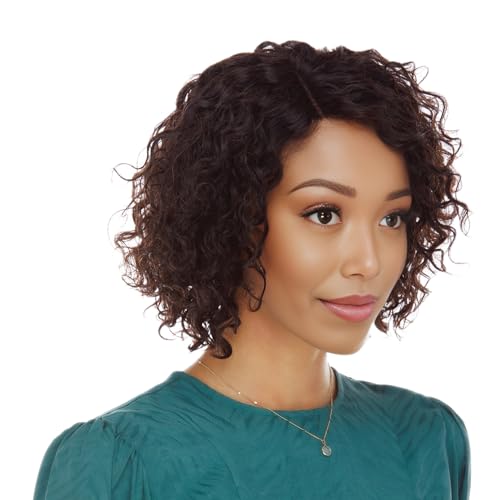 Short Curly 100% Human Hair Wig for Women Natural Look Comfortable Fit Easy Style