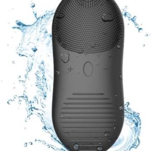 Facial hair brush by Phlearn for grooming and styling.