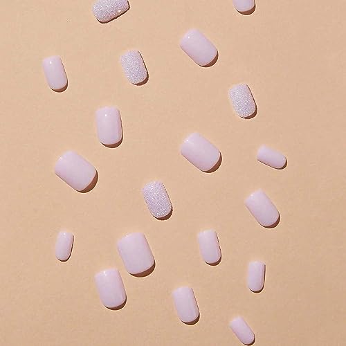 500 Count Clear Acrylic Nail Tips Natural Look Medium C-Curve - Image 2