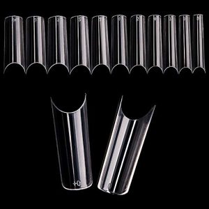 Long Square Acrylic Nail Extensions 24 Pack for Durable Stylish Manicure