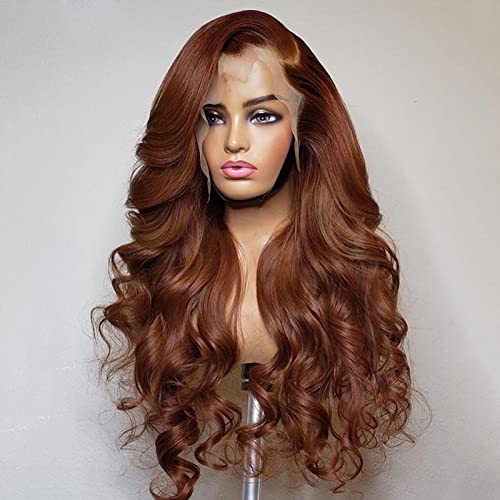 Red Lace Front Human Hair Wig - Image 5