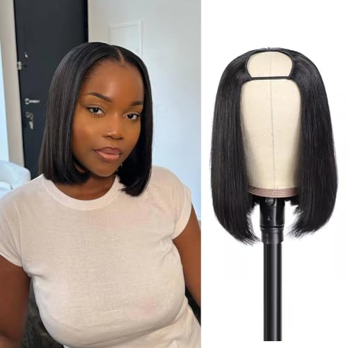 Natural Part Human Hair Wig