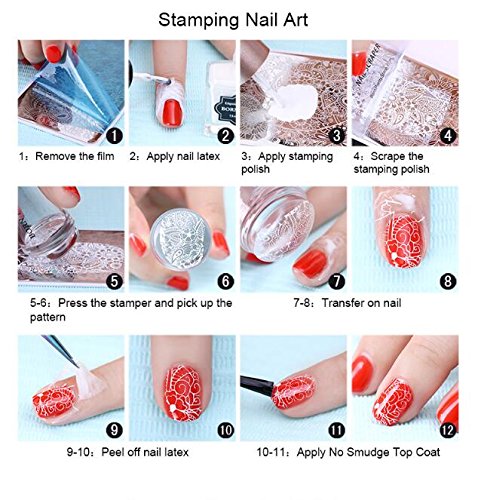 Elephant Acrylic Nail Art Design Kit for Creative Enthusiasts 24 Sheets - Image 5