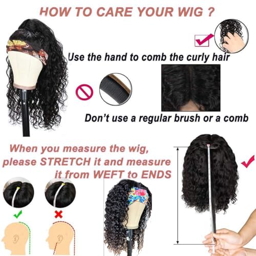 Affordable Human Hair Headband Wig - Image 7