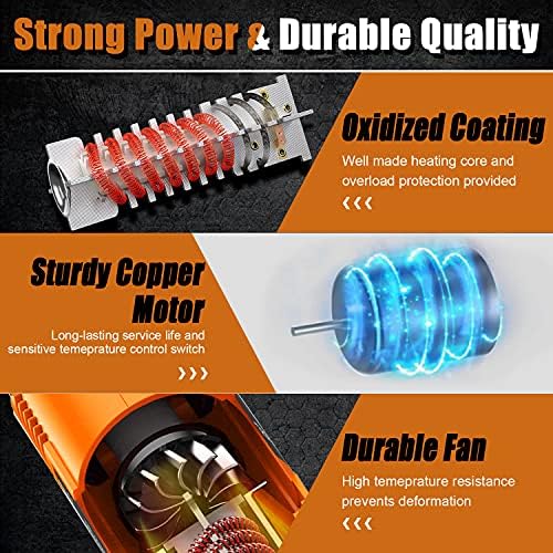 Dual-Function Heat Tool High-Performance Blow Dryer for Crafting and Styling - Image 3
