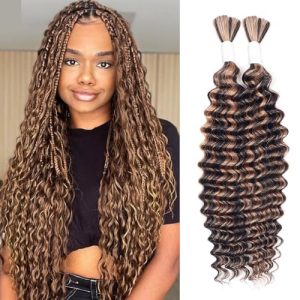 Micro braids for stylish human hair hairstyles.