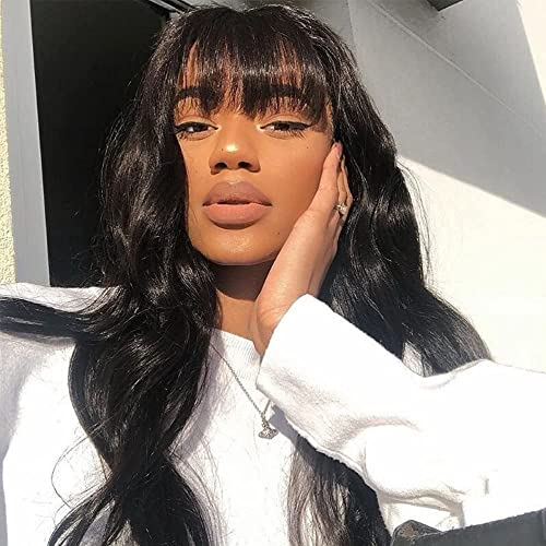 White Human Hair Lace Front Wig