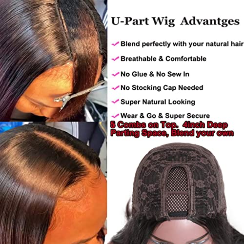 Half Head Human Hair Wig - Image 6