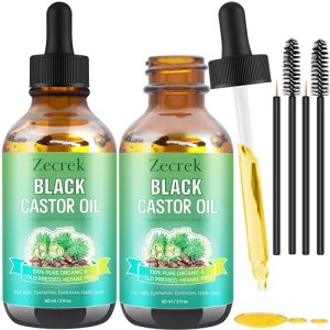 4 oz Natural Jamaican Black Castor Oil for Enhanced Hair Growth and Care