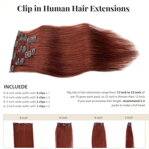 Affordable clip-in human hair extensions. - Image 2