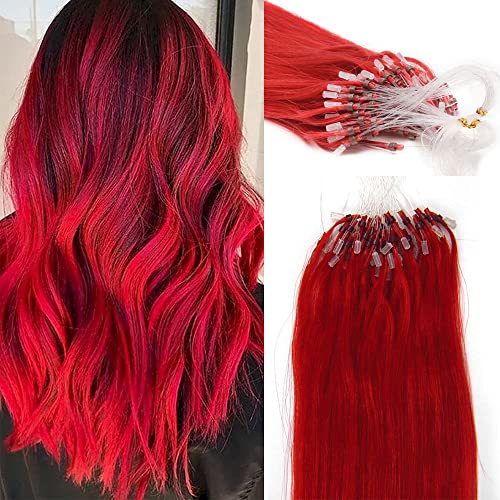 Colorful human hair extension for stylish looks.