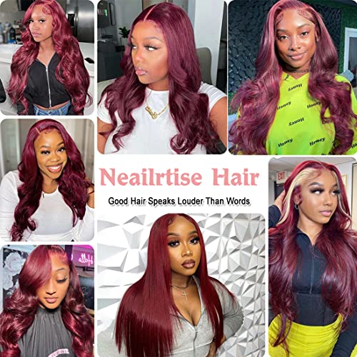 Red Wig ? Human Hair, Vibrant Red Color - Image 4