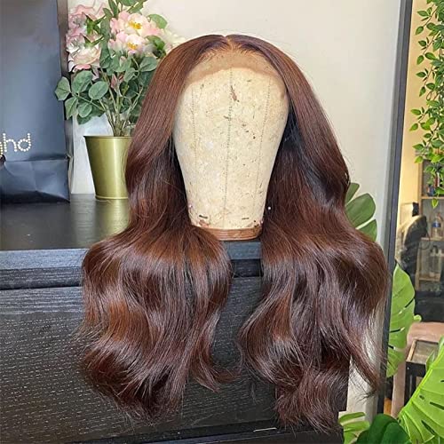 Red Lace Front Human Hair Wig - Image 2