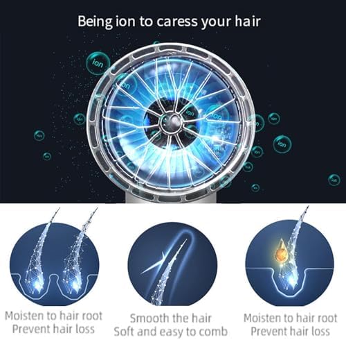 Compact hair dryer for travel convenience. - Image 6