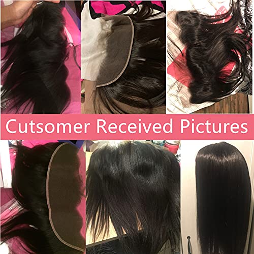 High-quality lace front closures made from human hair. - Image 6