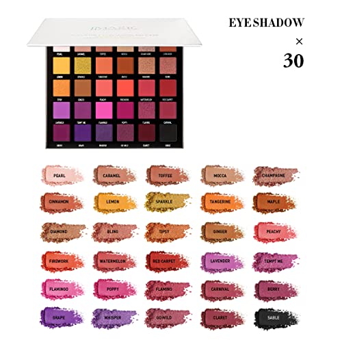 Red & Black Eyeshadow Palette - Image 3
