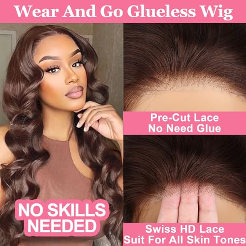 Red Human Hair Wig from Aliexpress - Image 3