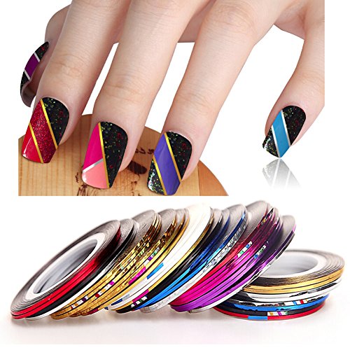 Elephant Acrylic Nail Art Design Kit for Creative Enthusiasts 24 Sheets - Image 8